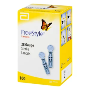 Freestyle Sterile Lancets, 28G, 100 Count