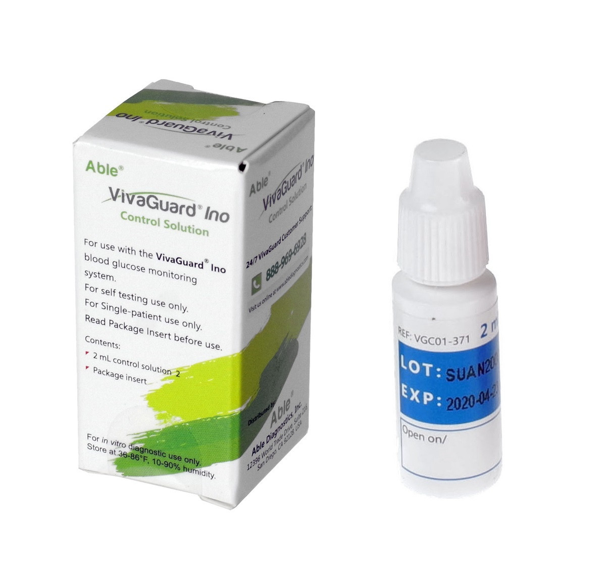VivaGuard Ino Control Solution 2, 2mL