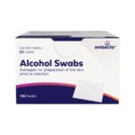 BD Embecta Alcohol Swabs, Non-Sterile, 100 Count