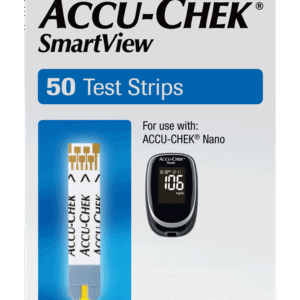 Accu-Chek SmartView Blood Glucose Test Strips, 50 Count