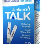 Embrace TALK Test Strips, 50 Count