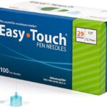EasyTouch Insulin Pen Needles, 29G x 1/2", 100 Count
