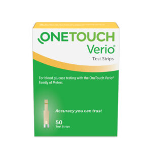 OneTouch Verio Blood Glucose Test Strips, 50 Count
