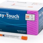 EasyTouch Insulin Syringe 28G x 1/2", 1.0cc, 100 Count