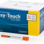 EasyTouch Insulin Syringe 31G x 5/16", 0.3cc, 100 Count