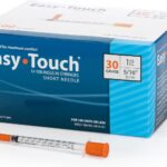 EasyTouch Insulin Syringe 30G x 5/16", 1.0cc, 100 Count