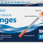 TRUEplus Insulin Syringe 29G x 1/2", 0.5cc, 100 Count