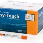EasyTouch Insulin Syringe 27G x 1/2", 1.0cc, 100 Count