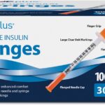 TRUEplus Insulin Syringe 30G x 5/16", 0.5cc, 100 Count