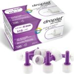 Droplet Pen Needles, 31G x 6mm, 100 Count