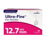 BD Embecta Ultra-Fine Pen Needles, 29G x 12.7mm, 90 Count
