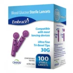 Embrace Ultra Fine Lancets, 30G, 100 Count
