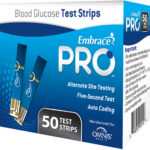 Embrace PRO Blood Glucose Test Strips, 50 Count