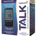 Embrace TALK Blood Glucose Meter, No Coding
