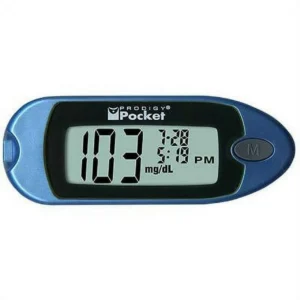 Prodigy Diabetes Care Pocket Blood Glucose Meter Blue