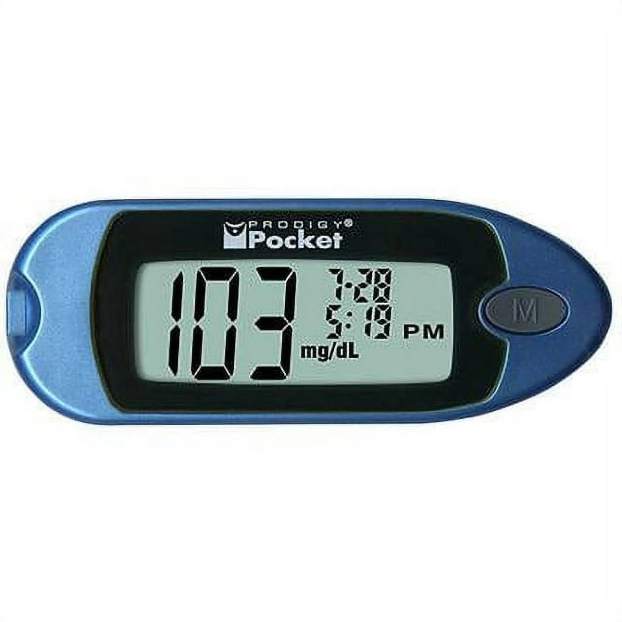 Prodigy Diabetes Care Pocket Blood Glucose Meter Blue