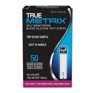 TRUE METRIX Blood Glucose Test Strips, 50 Count