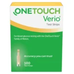 OneTouch Verio Blood Glucose Test Strips, 100 Count
